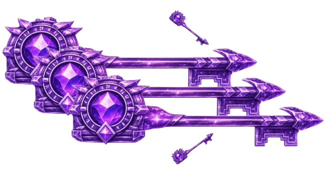🔮1x AMETHYST Key-All