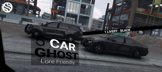 🚨 PACK 5 CARS LSPD GHOST VANILLA 🚨
