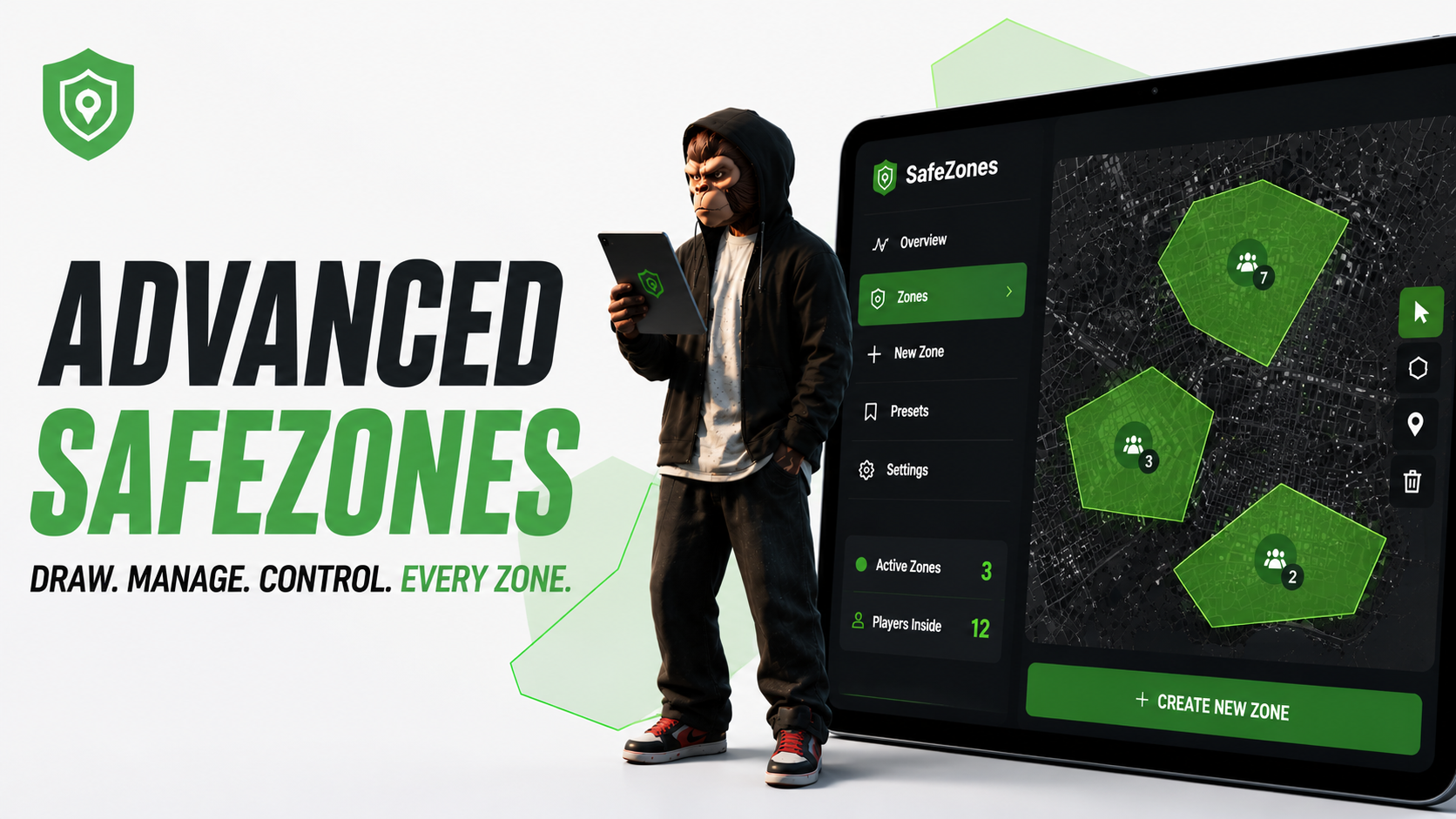 Advanced SafeZones Creator