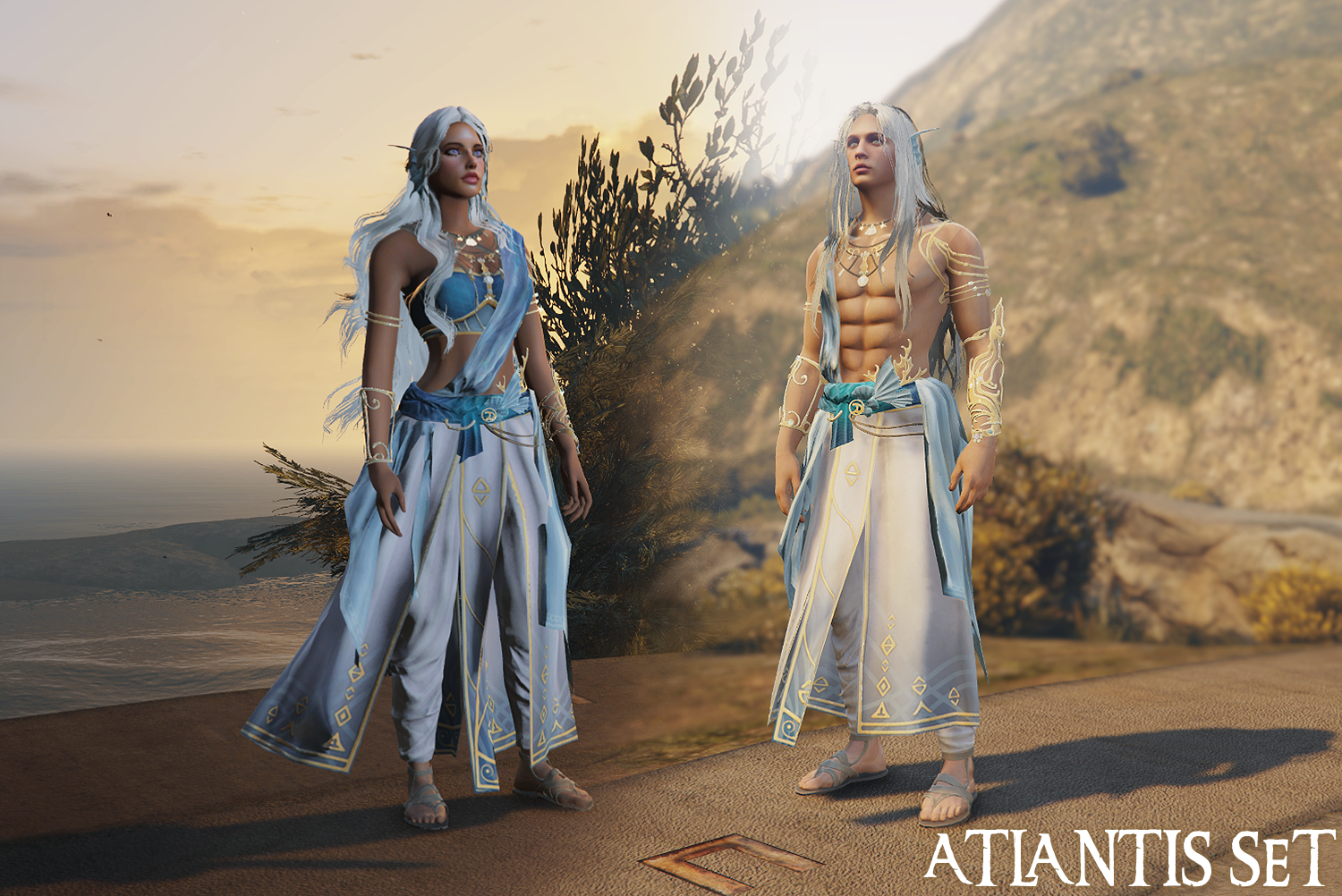 Atlantis with Physics - 21 Color Variations