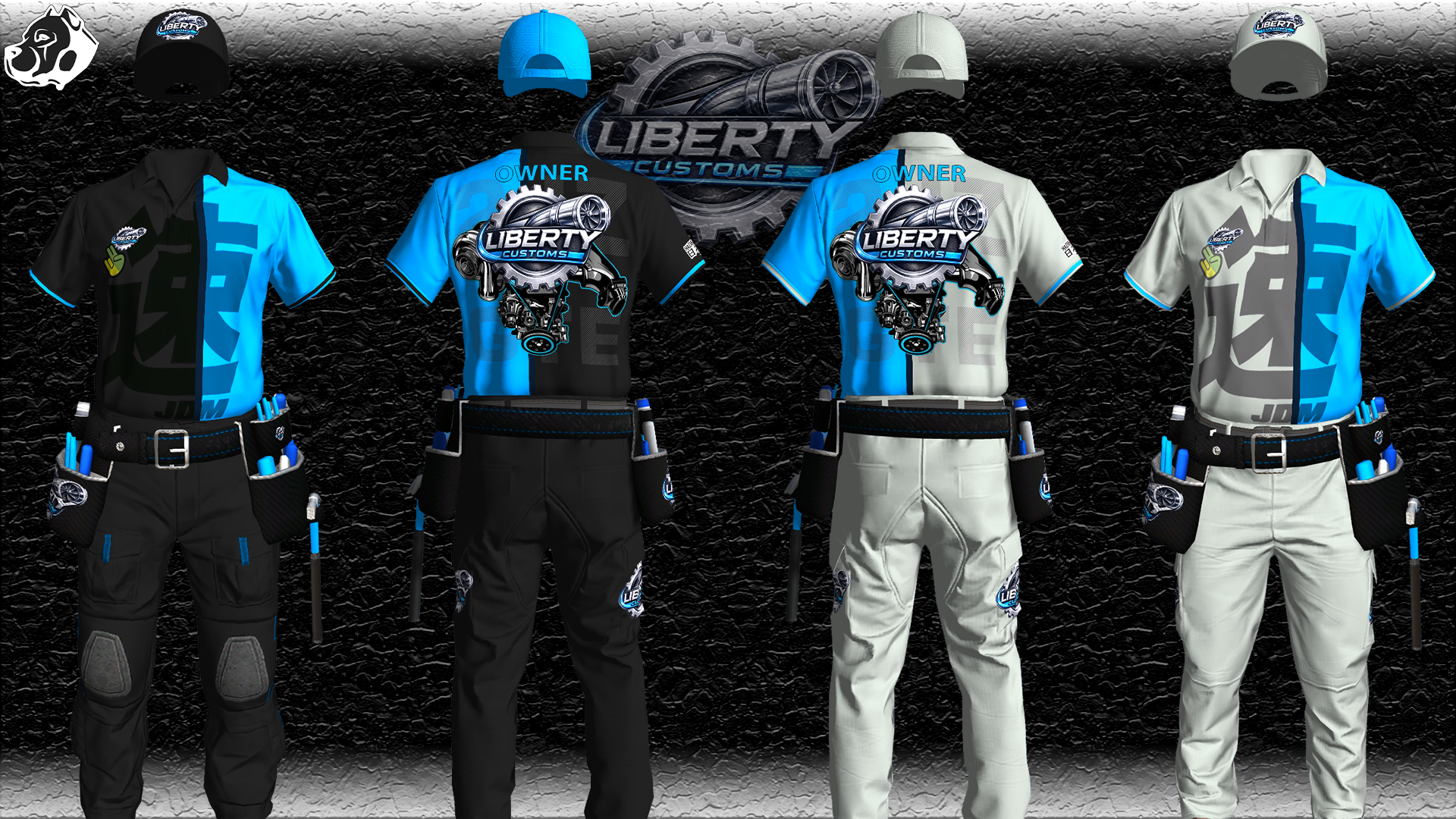 Liberty Customs JDM 1 | FiveM Mechanic Clothing