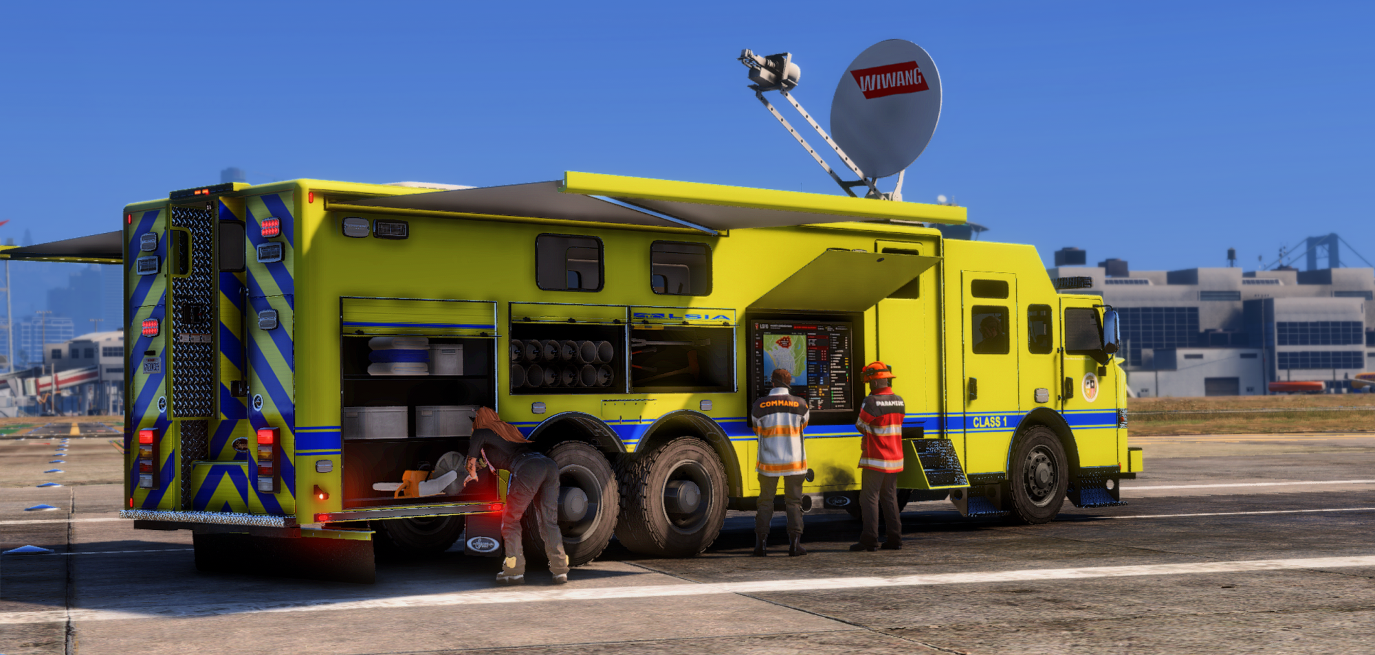 Spear Impulse Mobile Command Fire Truck