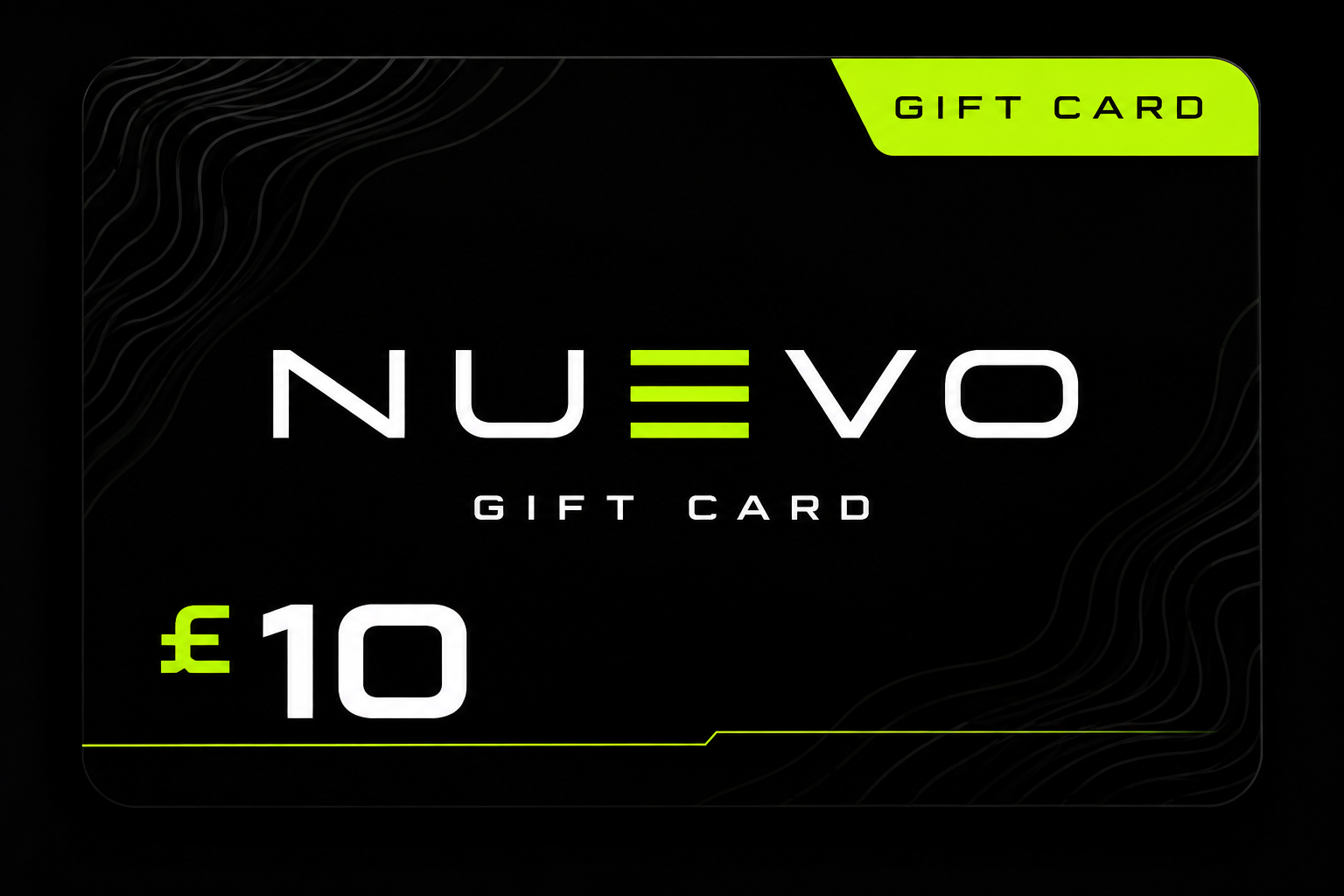 NUEVO £10 Gift Card Starter Credit