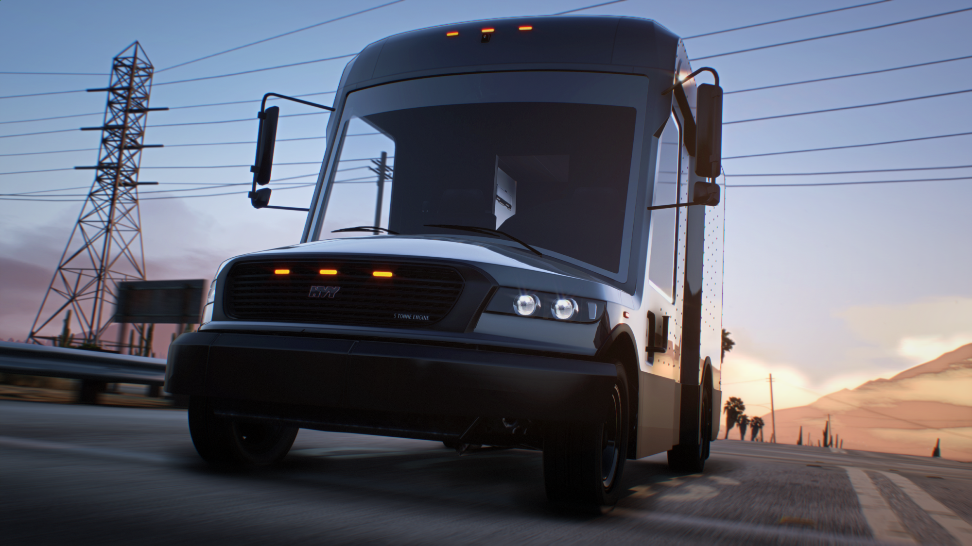 HVY NUTS (Delivery / Box  / Mail Truck)