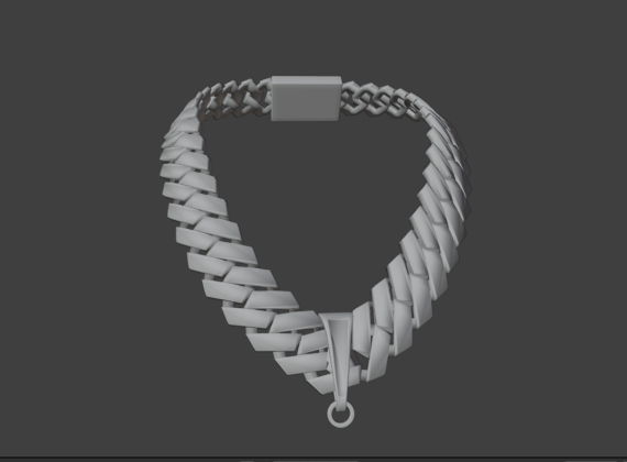 Thick link chain template
