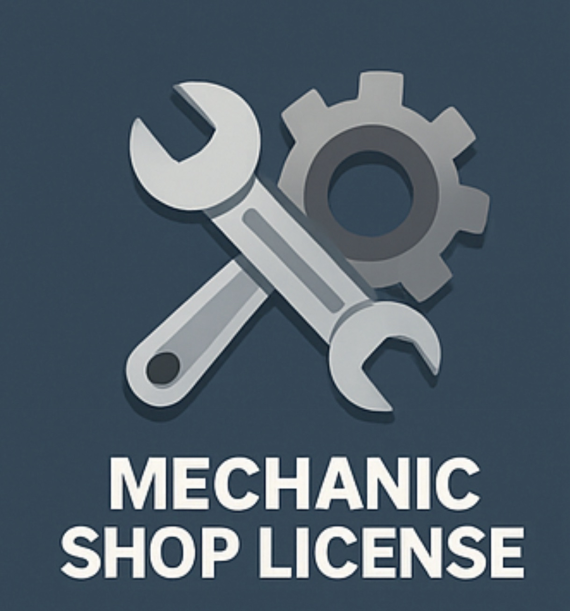 Mechanic Shop License
