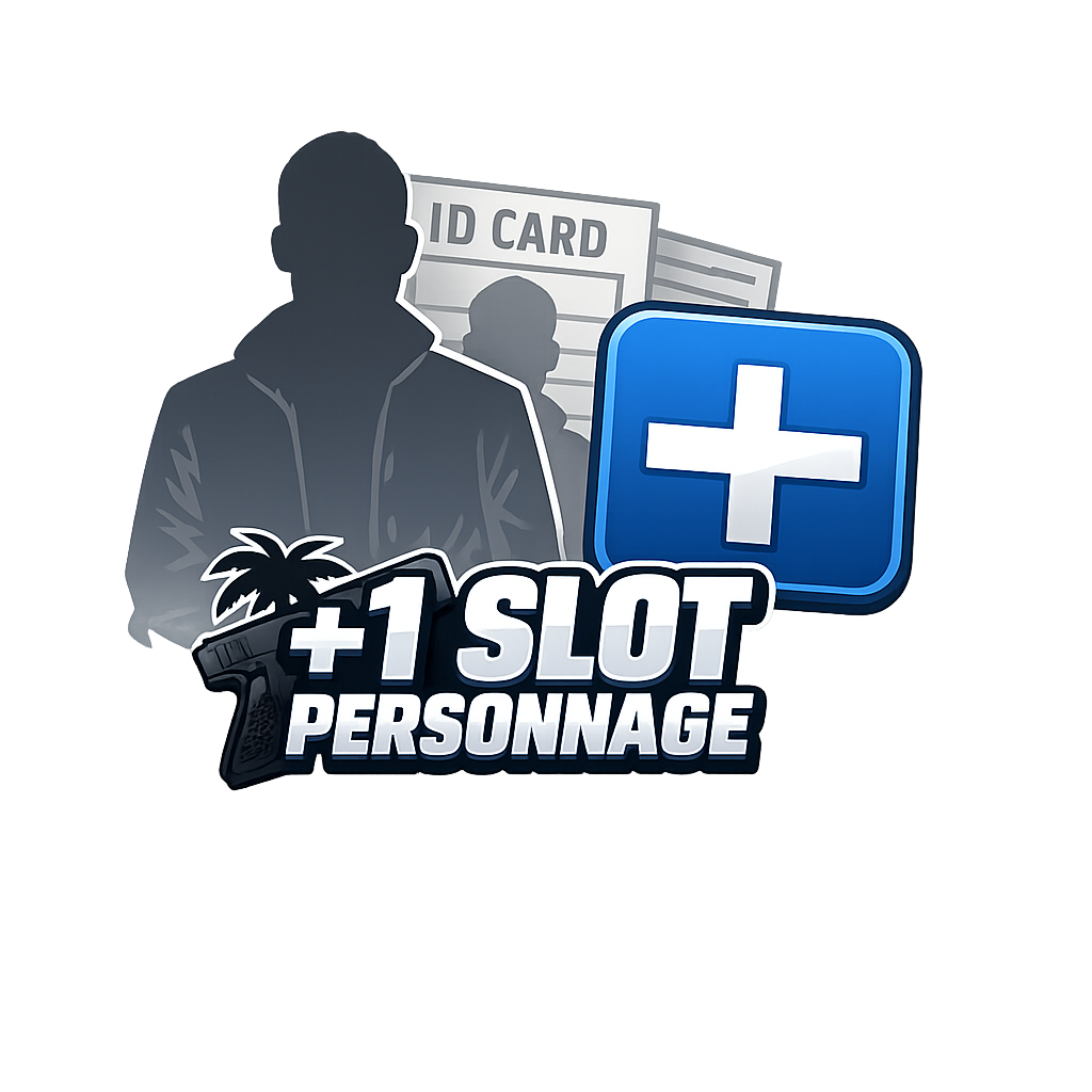 +1 Slot personnage