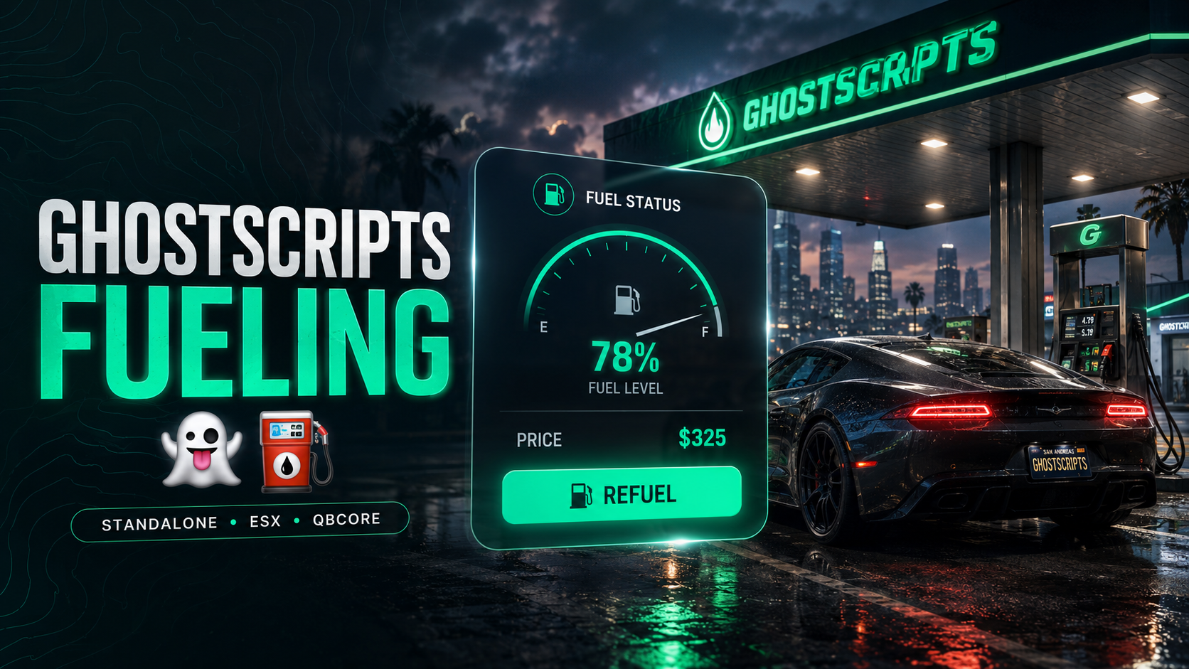 👻⛽ GHOSTSCRIPTS | FUELING SYSTEM