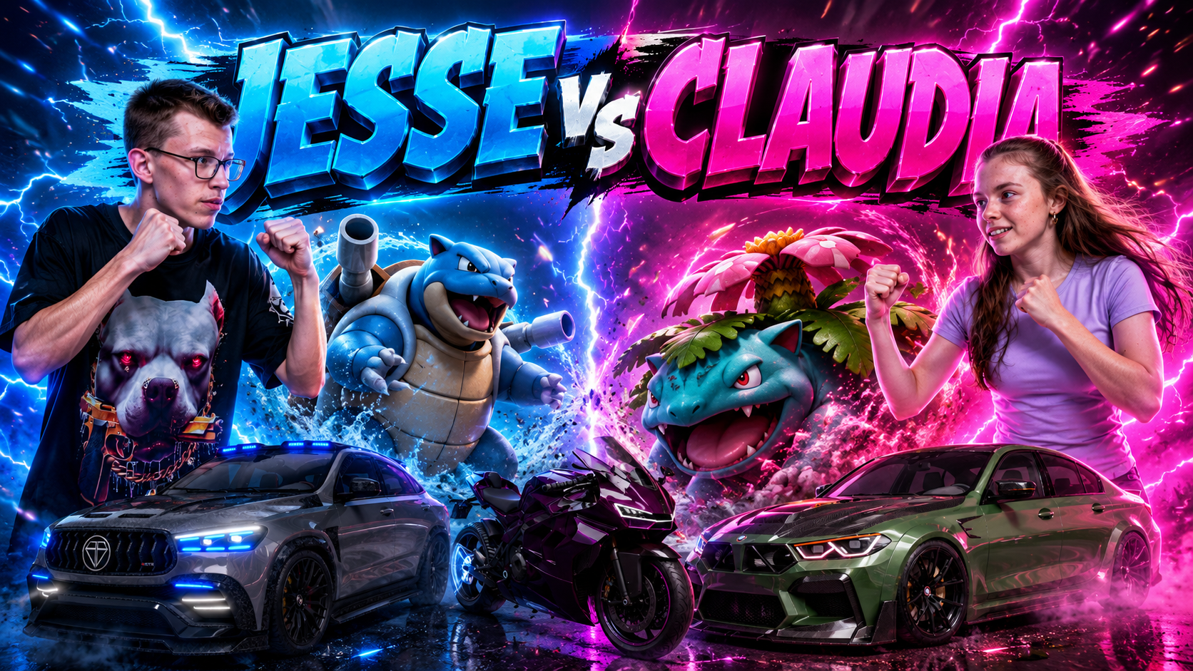 Jesse vs Claudia Pack