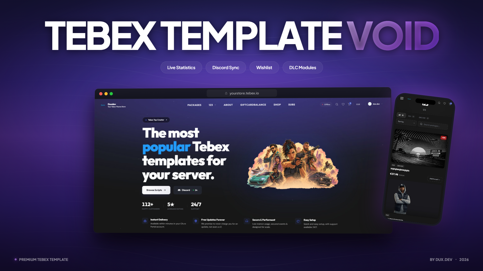 VOID TEBEX TEMPLATE | BASE