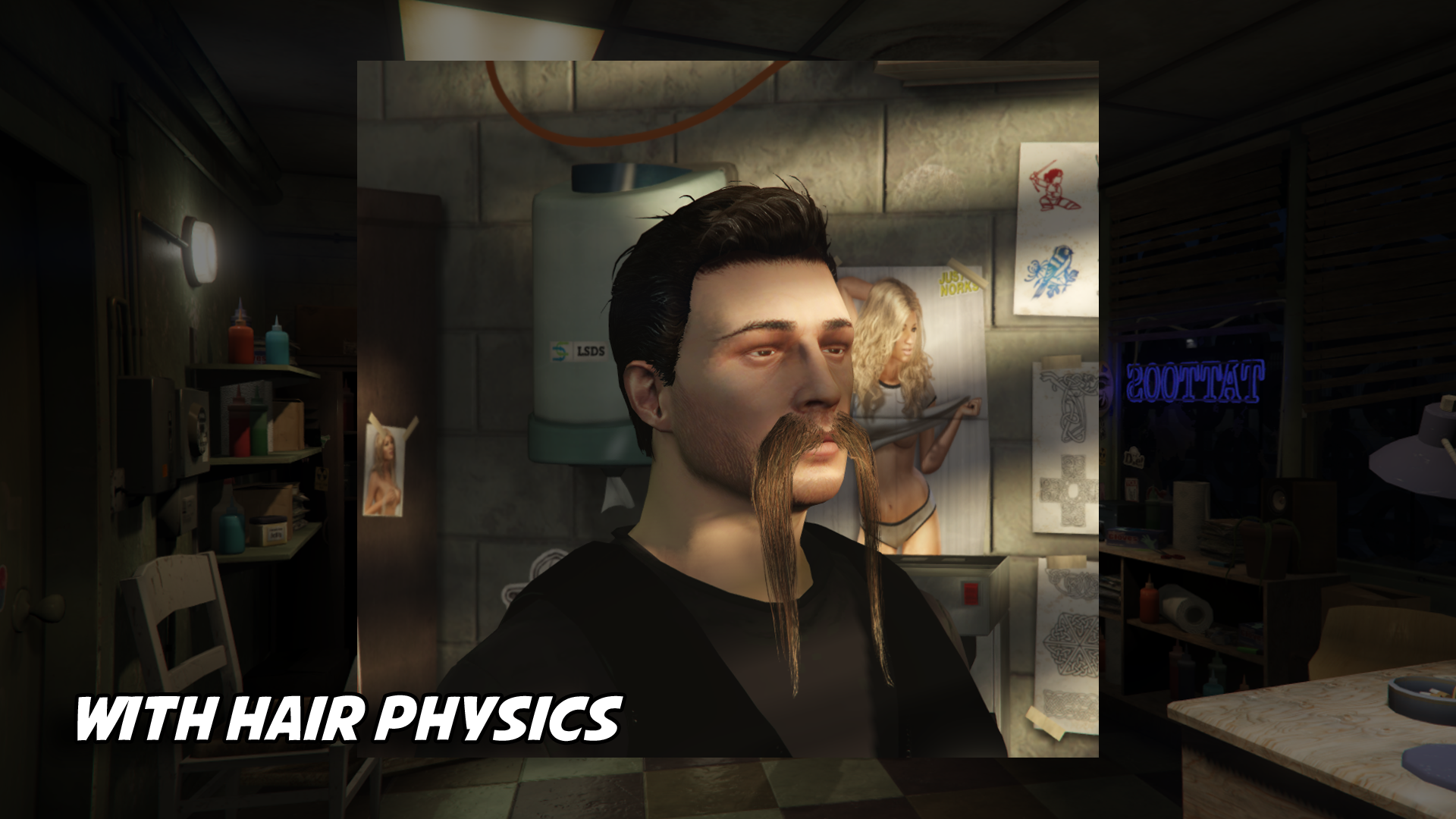 Moustache pack (+Physics)