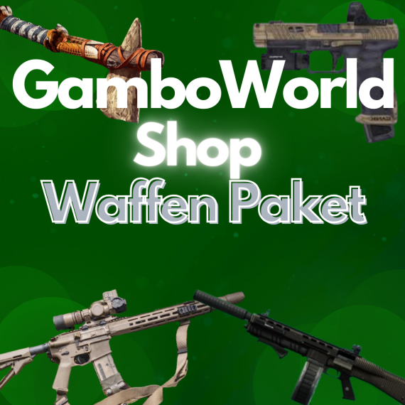 4 in 1 Waffenpaket Paket