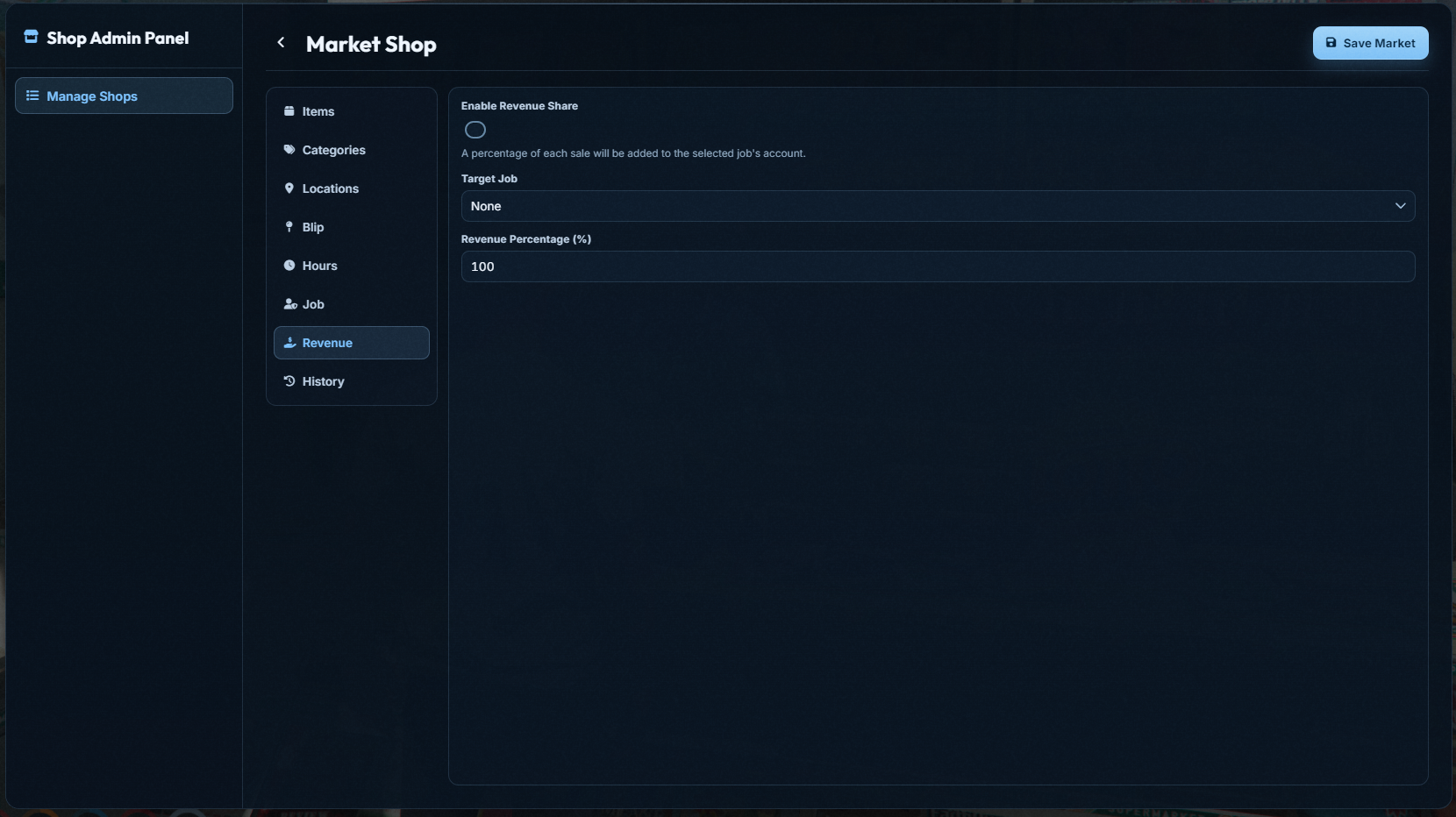 Advanced Shops Creator