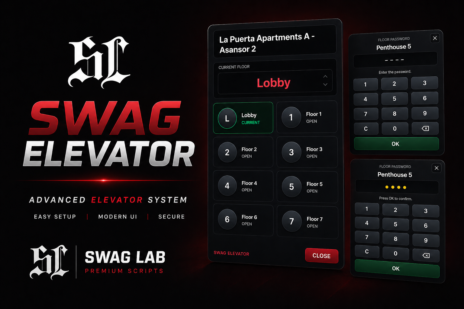 Swag Elevator