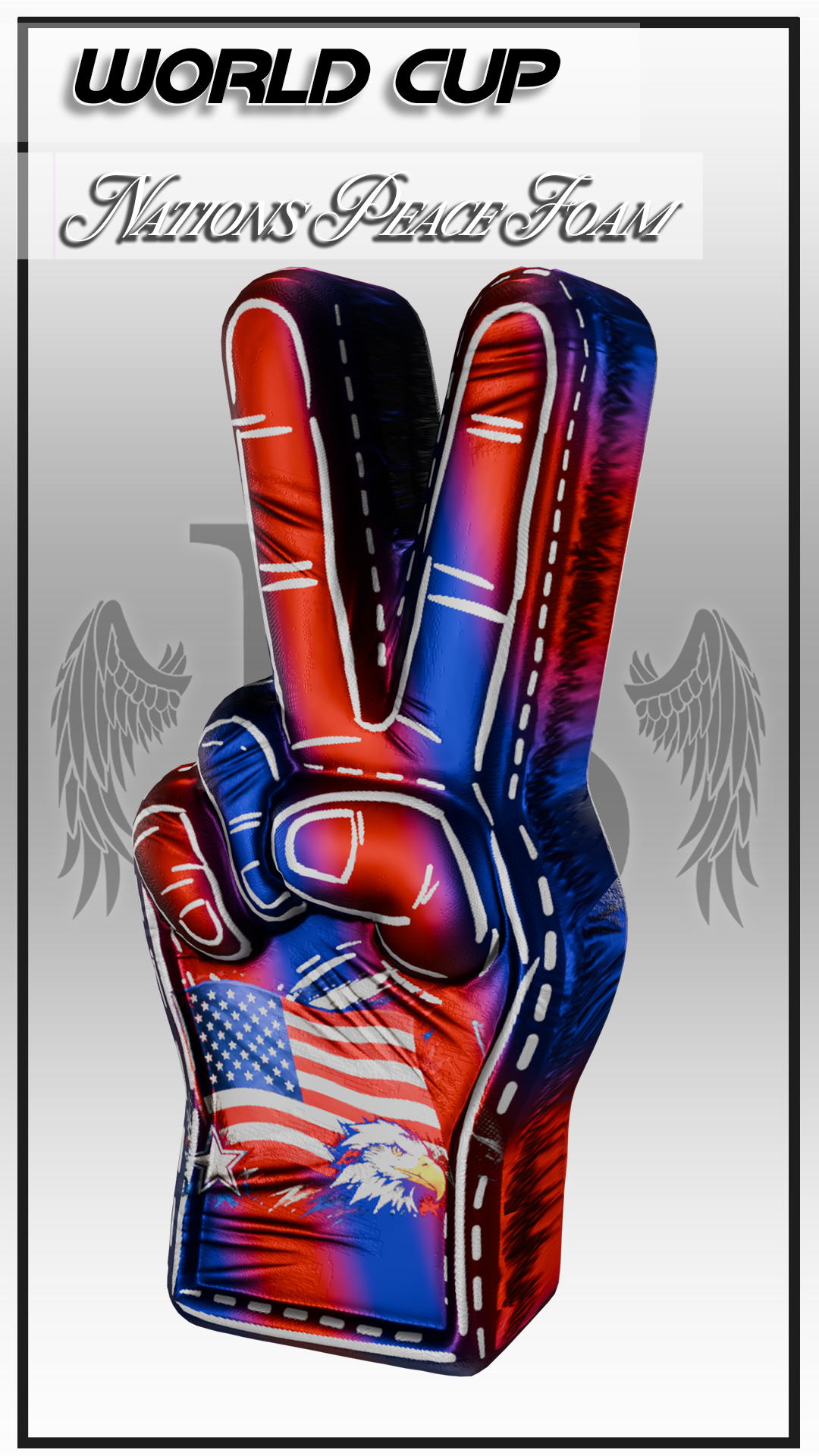 Nations Peace Foam Finger