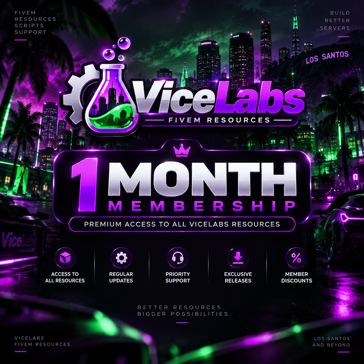 ViceLabs - Premium Access 1 Month in-game preview
