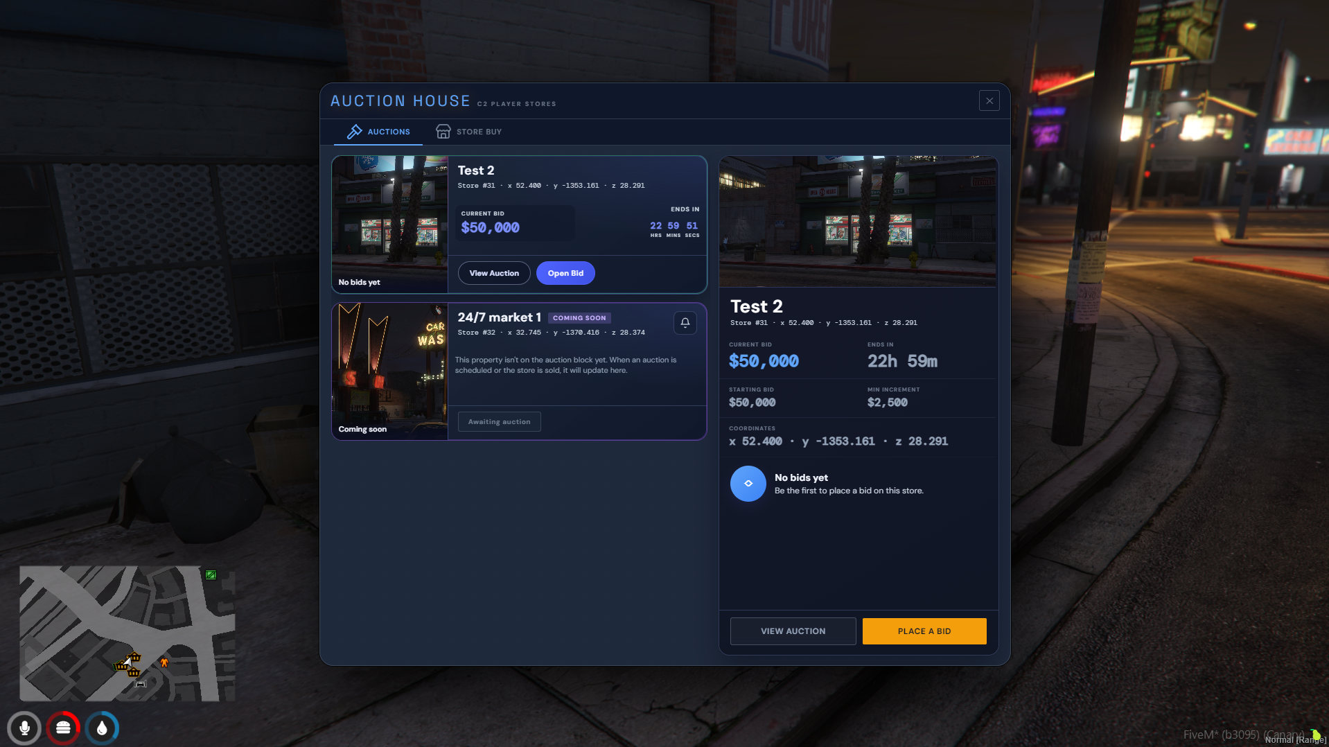 Advanced Player Owned Stores