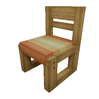 Toy Chair I — cosmetic Furniture v2 item on the NovaVoid Cat Civilization Minecraft server