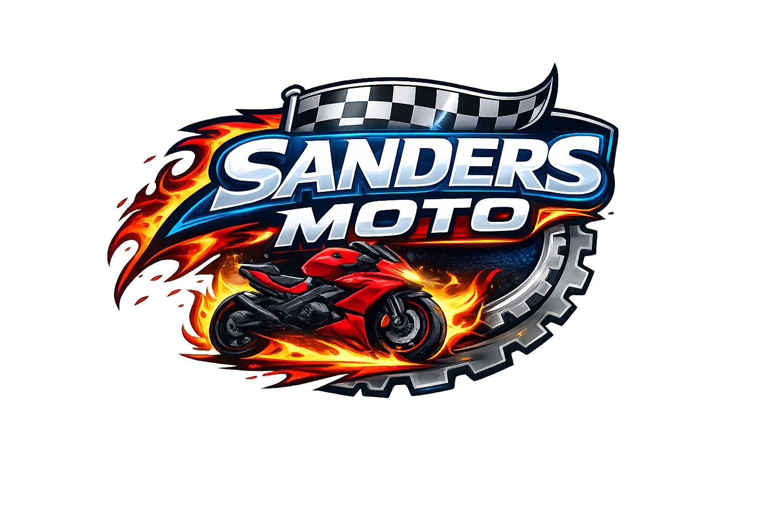 sanders motorcycle