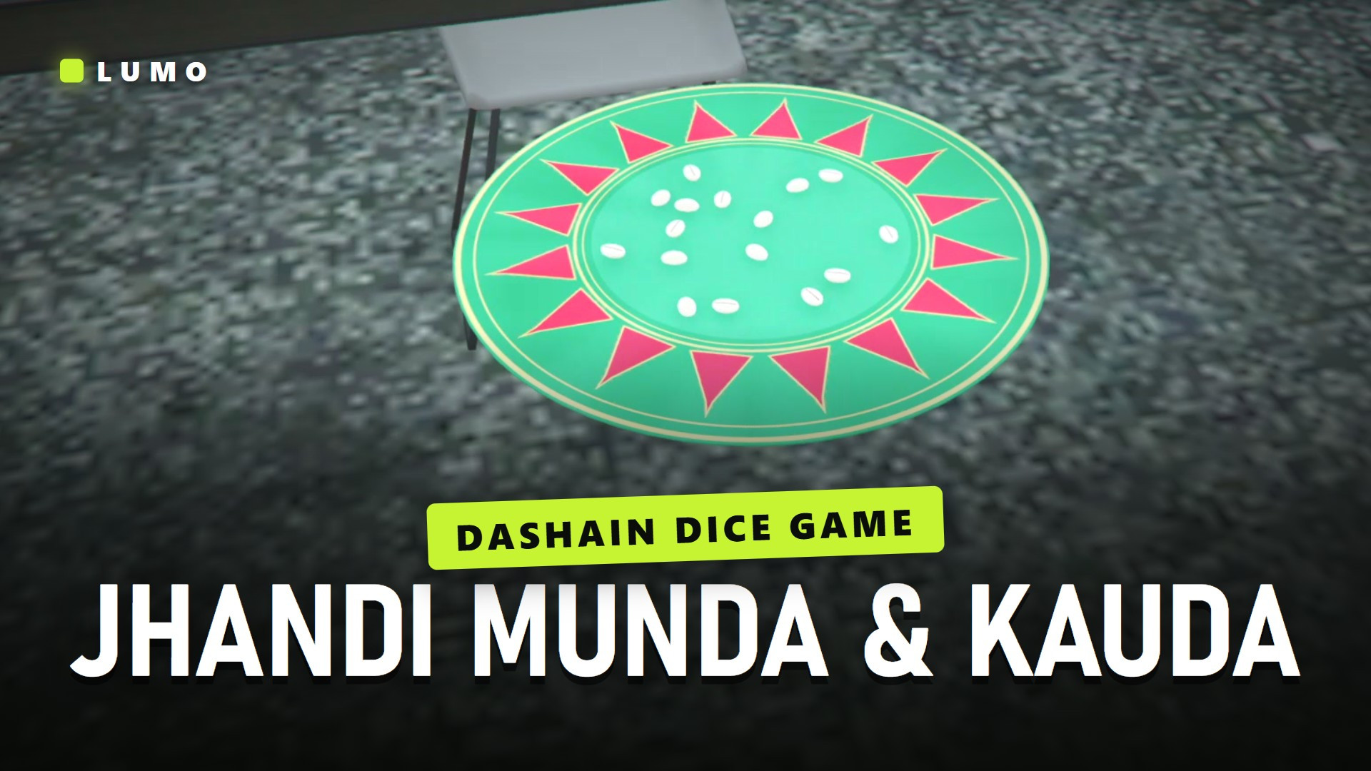 ​Jhandi Munda — 3D Dice & Kauda Betting Table (Escrow)
