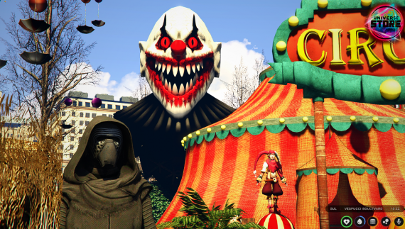  Square Halloween - Circus