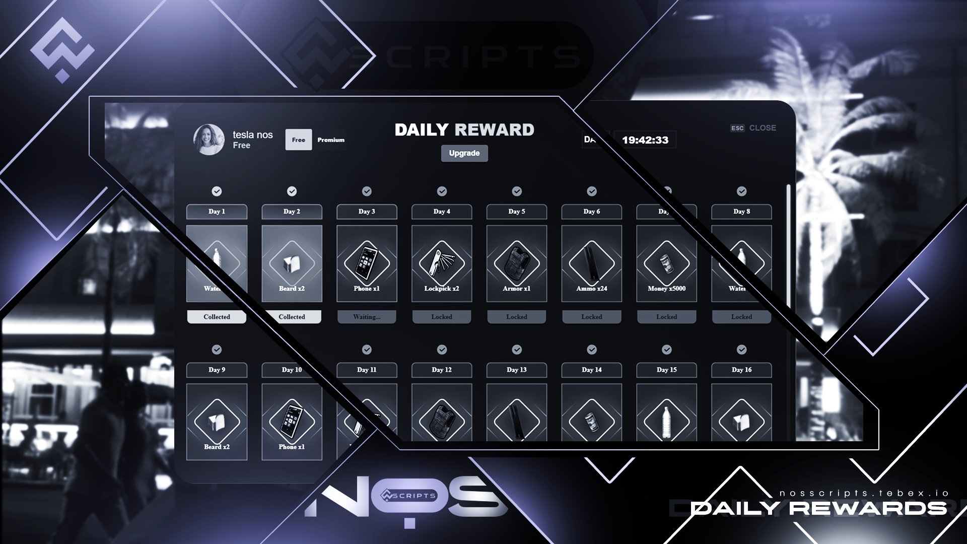 Nos DailyRewards | Escrow