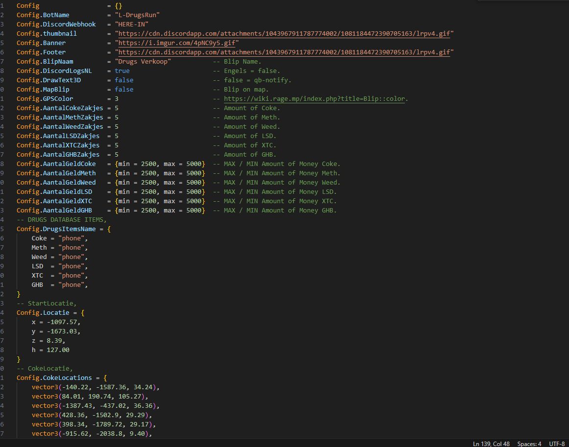 L-DrugsRunV2 in QBCore