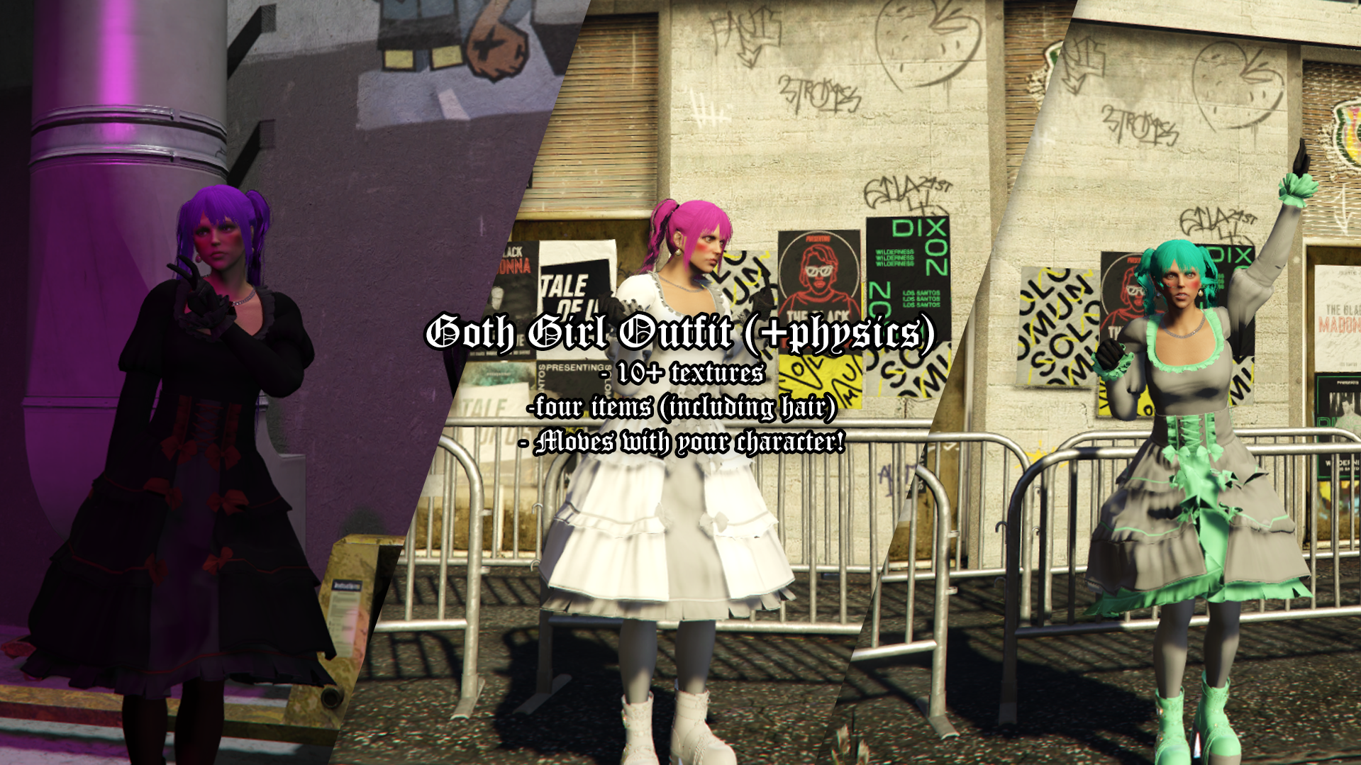 Female Outfit Collection (+ Physics)