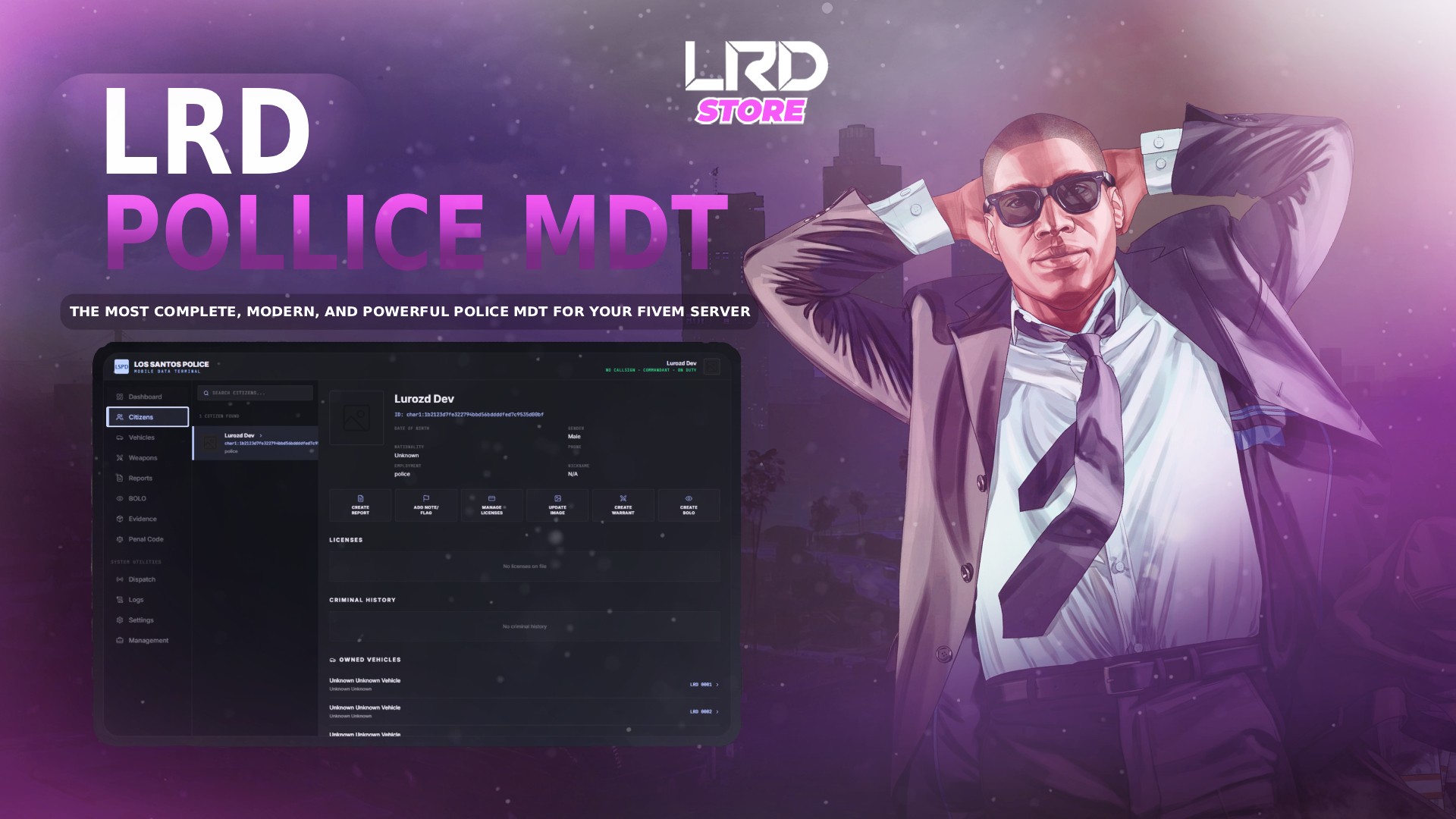 LRD POLICE MDT