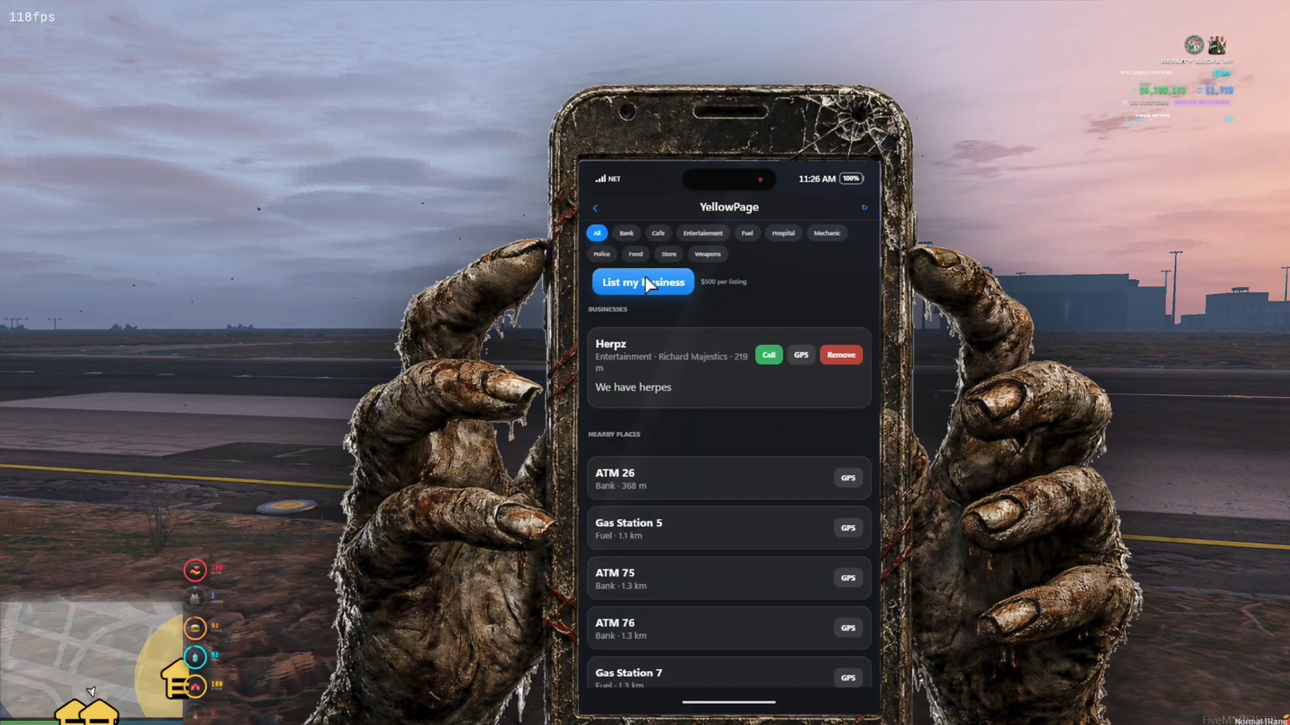 RS Zombie Phone - Apocalypse Communication & Survival System