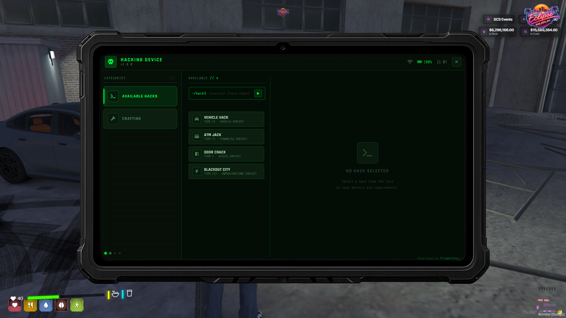 SCS Advanced Hacking Tablet
