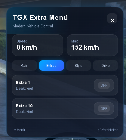 Extra Menu