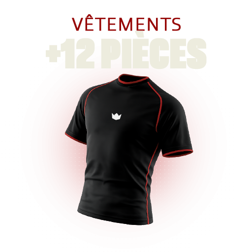 12 Vêtements Personnalisé