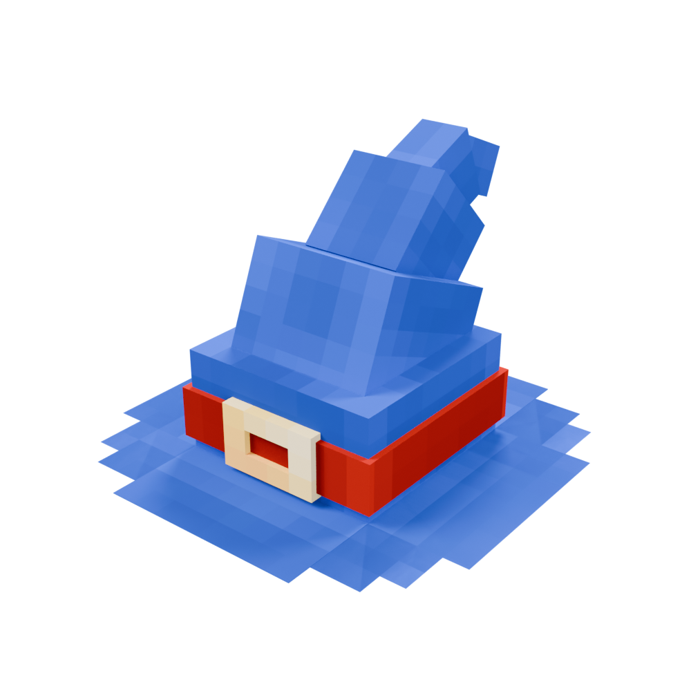 Wizard Hat — cosmetic Cat Hats! item on the NovaVoid Cat Civilization Minecraft server