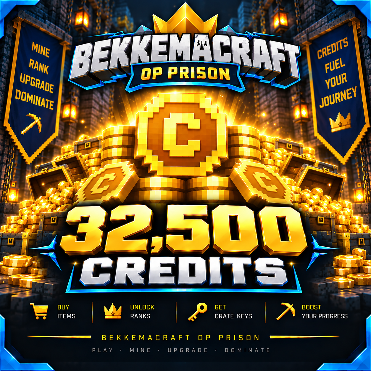 32,500 Credits