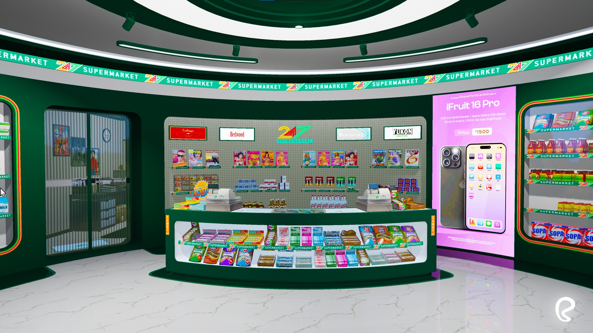 [247 Supermarket v2] MLO INTERIOR STORE {ESCROW}