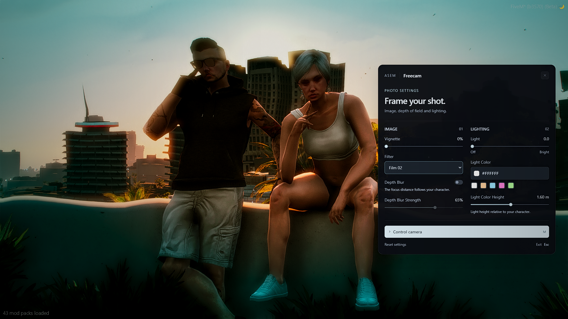 FiveM Animpos + Freecam | 3D Pose Editor & Cinematic Camera | ASEM