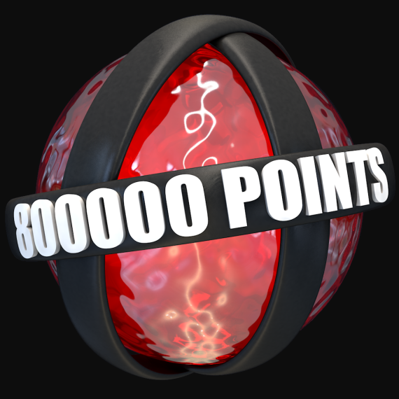 800000 Points