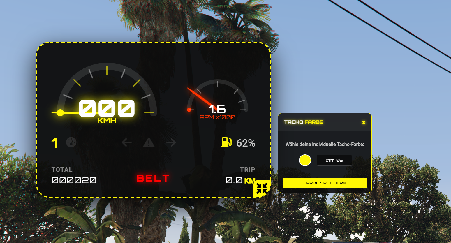 Code & Poly Speedometer | Tacho