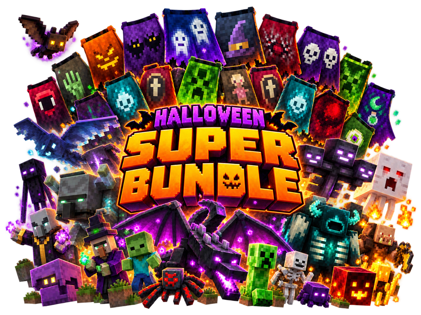 Halloween Super Bundle (Capes + Pets + 3D Cosmetics Deal!)