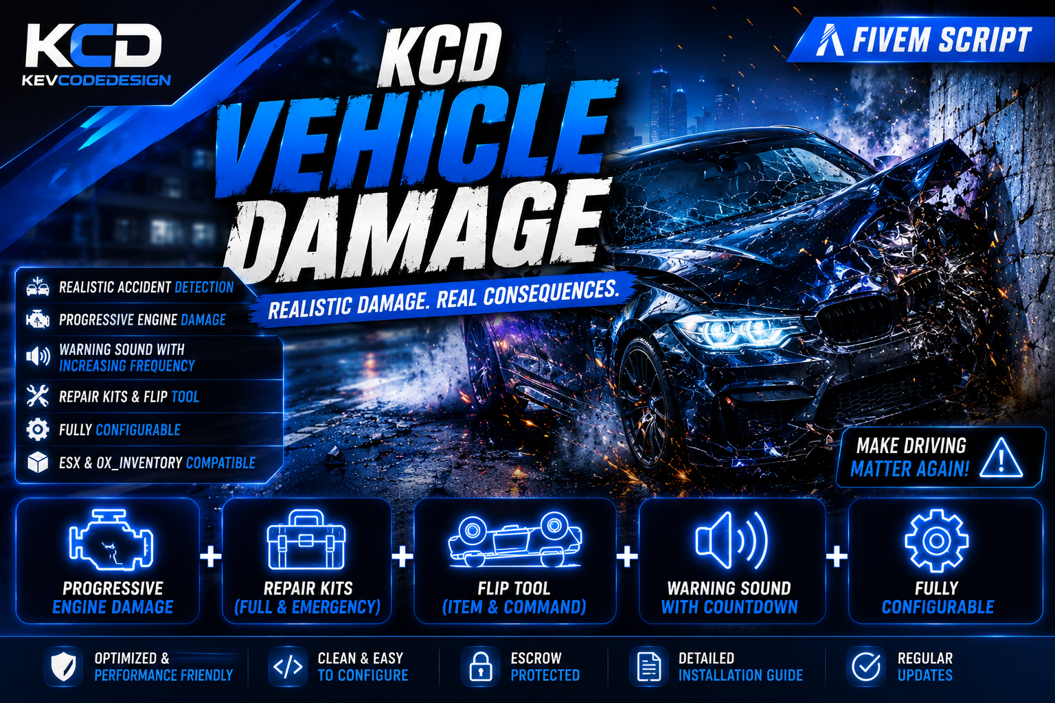KCD Vehicle Damage