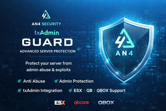 AN4 TxAdmin Perm  [QB / QBOX / ESX]
