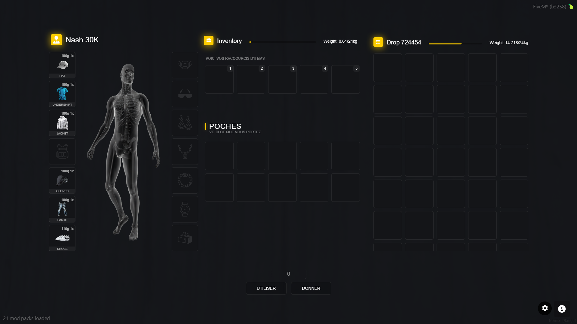 FiveM Ox Inventory Rework