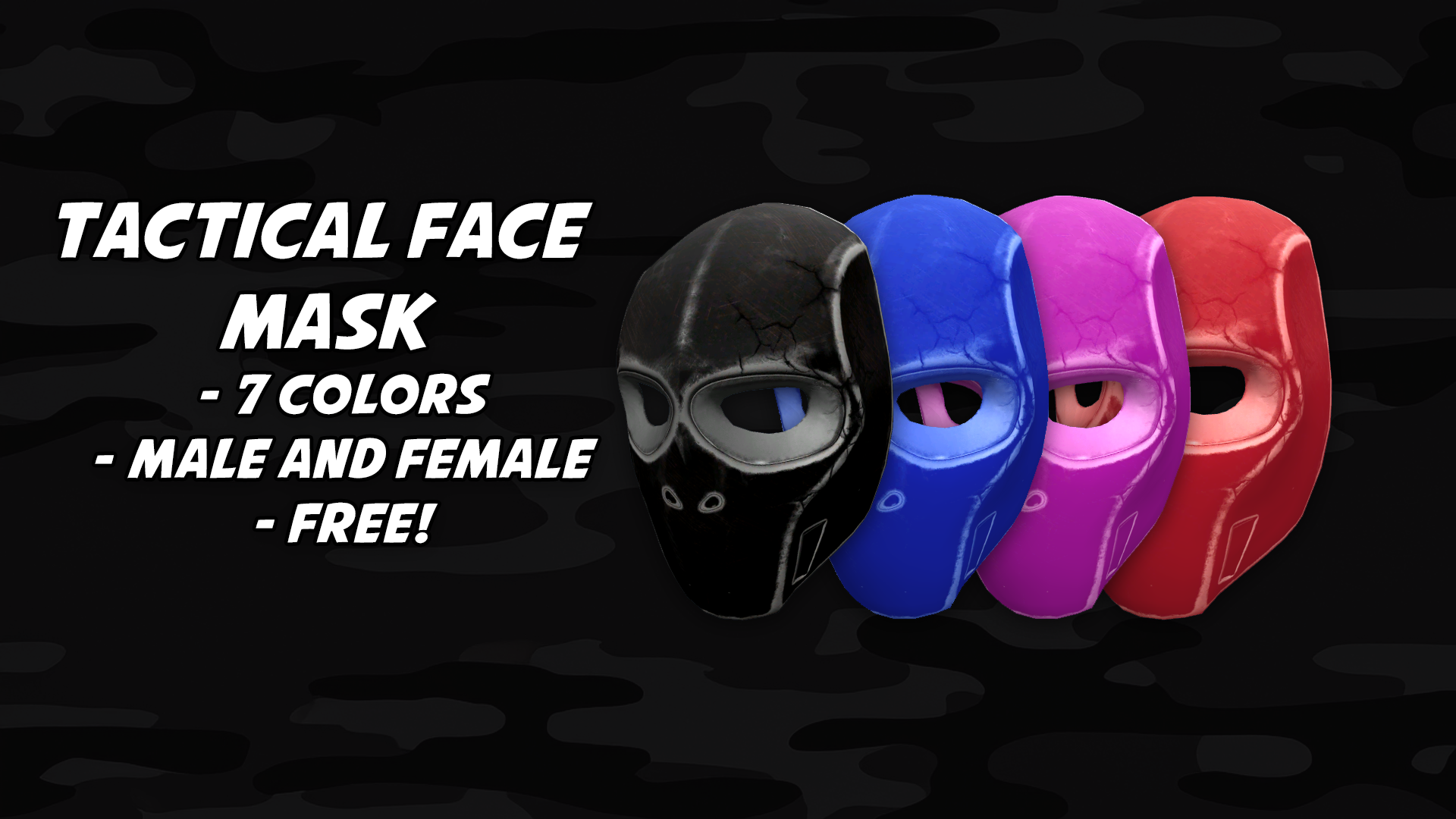Unisex Tactial Mask