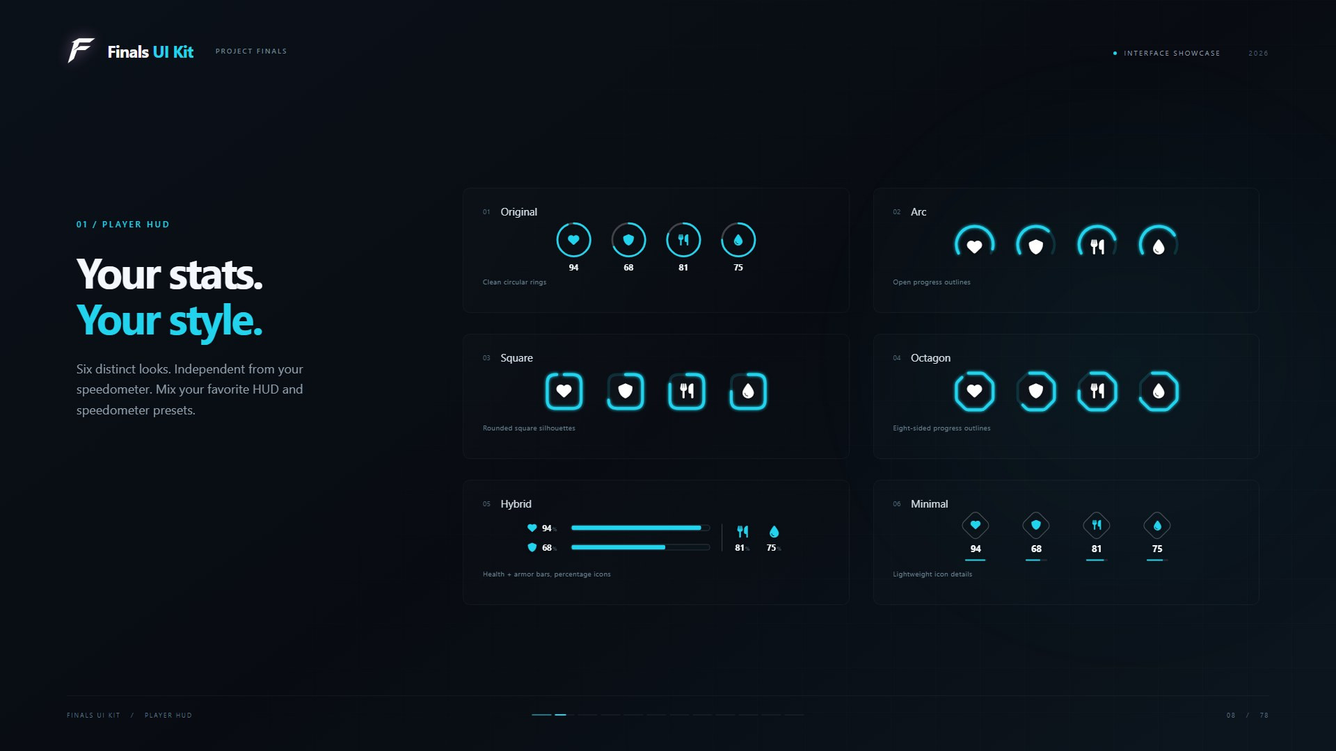 [Finals UI Kit]ox_lib qb-target ox_target chat Pausemenu Standalone{ESCROW}