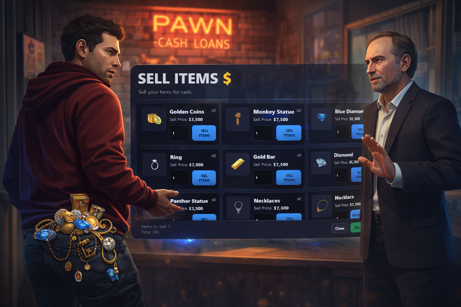 Pawnshop (QB, QBOX, ESX)