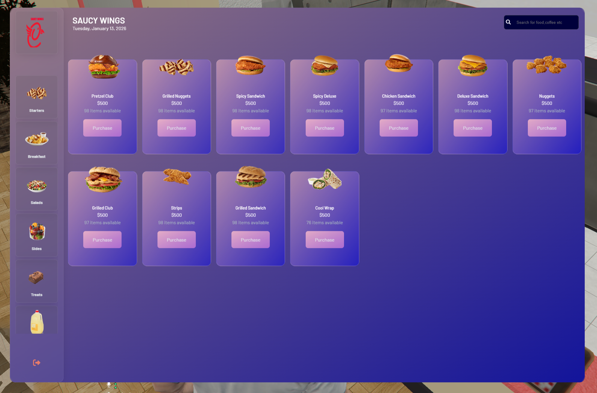 [ESX/QB] Saucy Wings Realistic Food Business