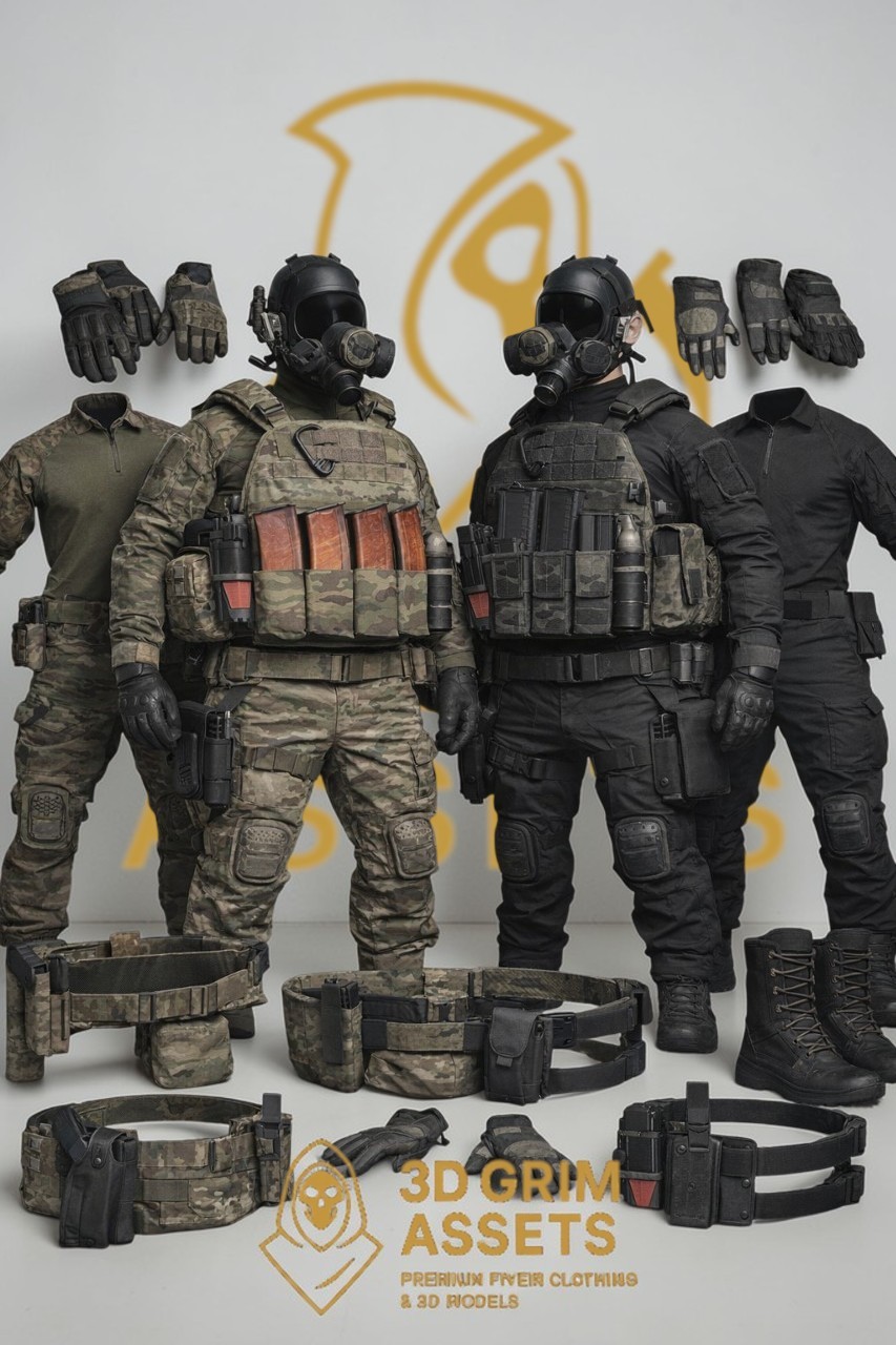 Armor Rig Fivem 3D Grim Assets