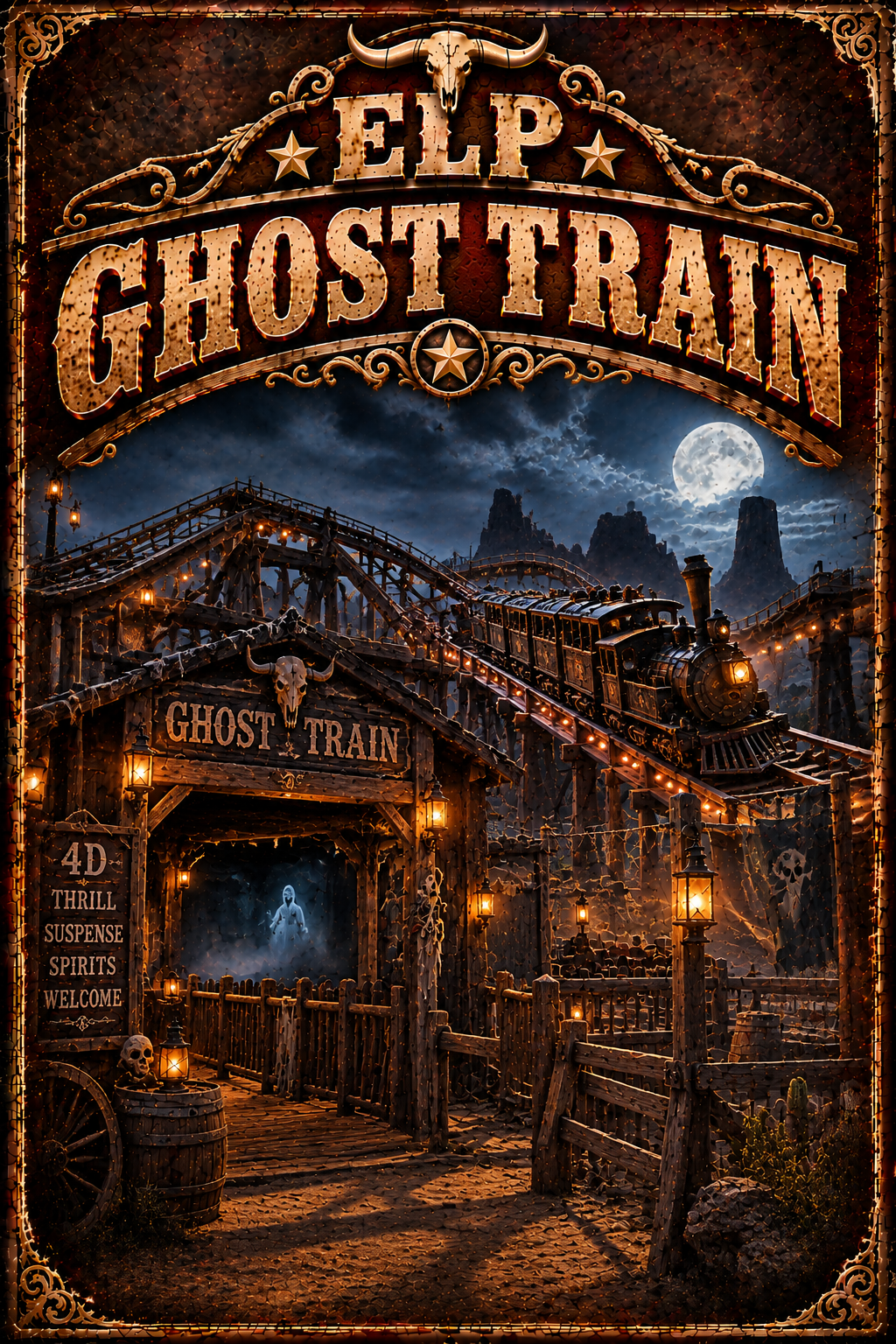 ELP Ghost Train (Funfair)