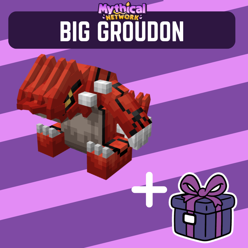 Big Groudon Plushie Bundle